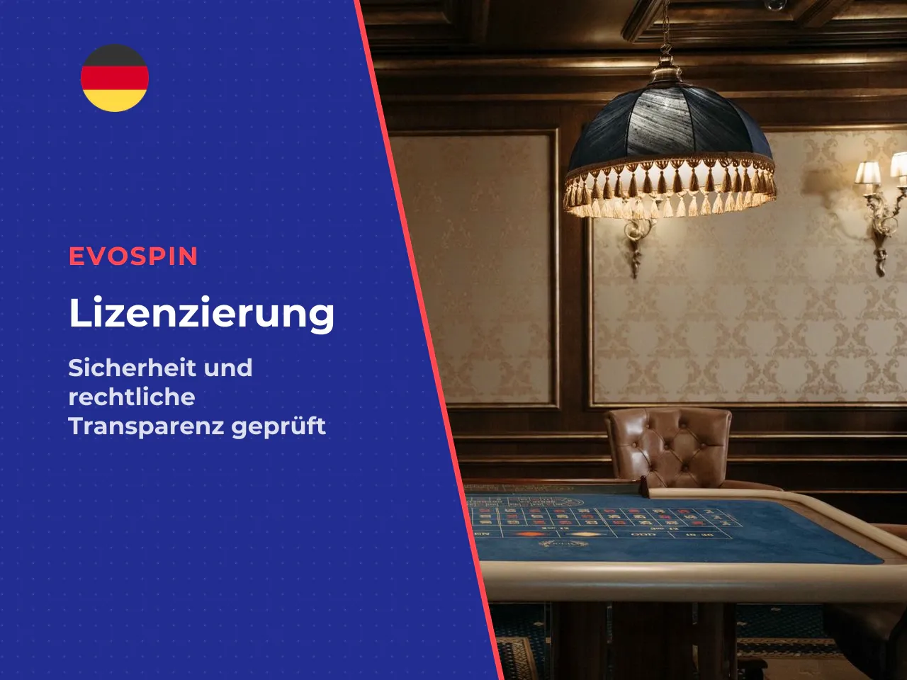 Juristischer Status und Lizenzierung von Evospin
