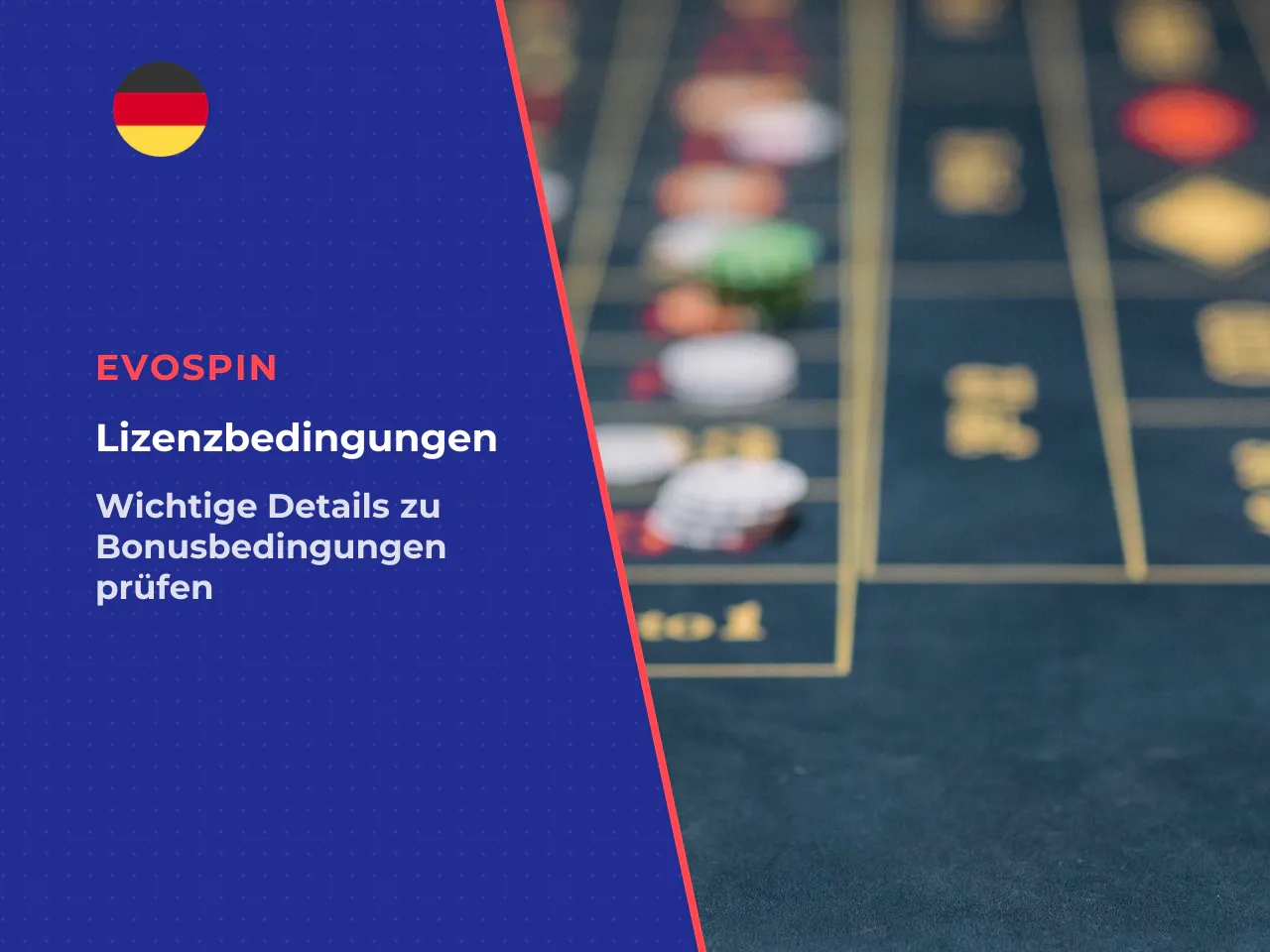Wichtig Evospin betreibt mehrere Regionaldomains und