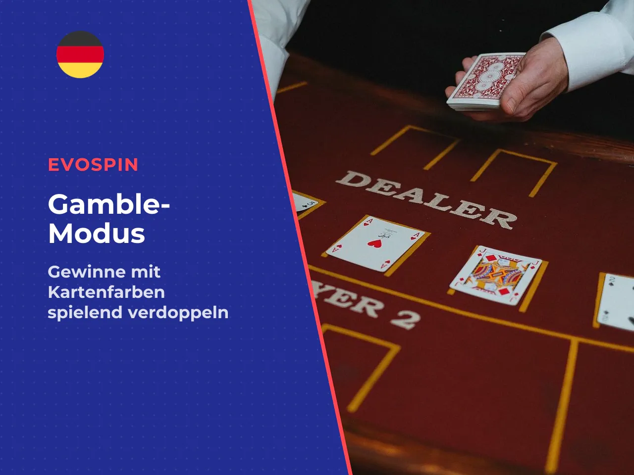Gamble-Funktion kurze Einordnung. Nach jedem Gewinn