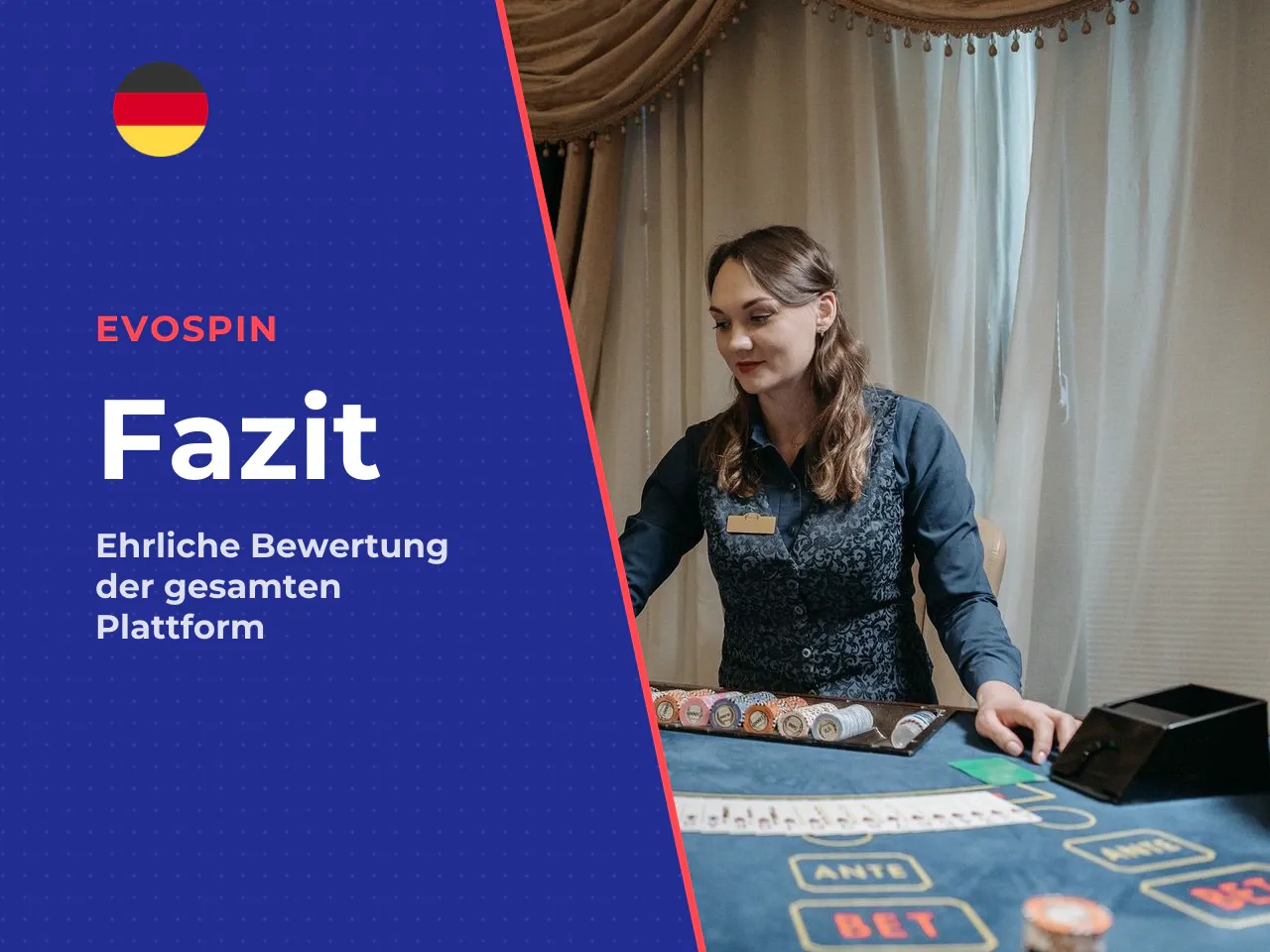 13. Fazit. Evospin Casino ist technisch