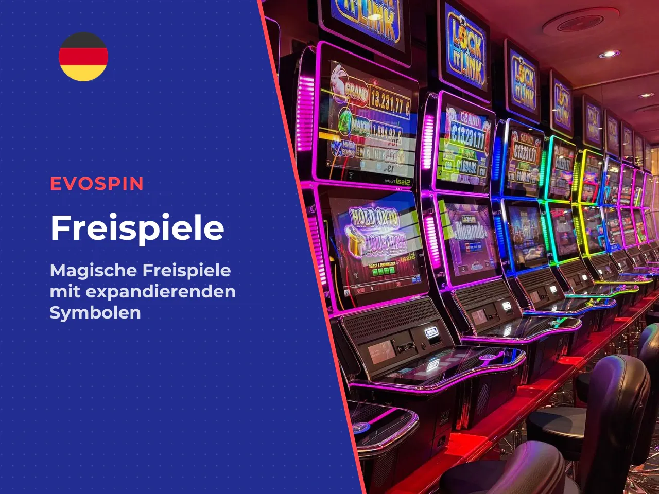 Freispiele mit expandierenden Symbolen. Vor dem