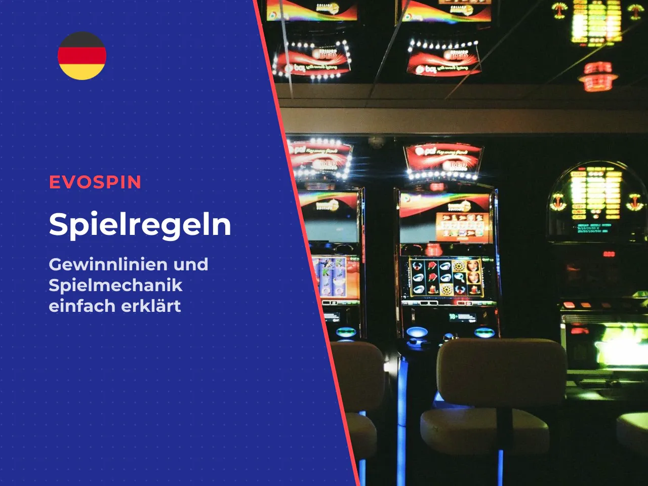 Walzen, Gewinnlinien und Spielablauf. Die Basis