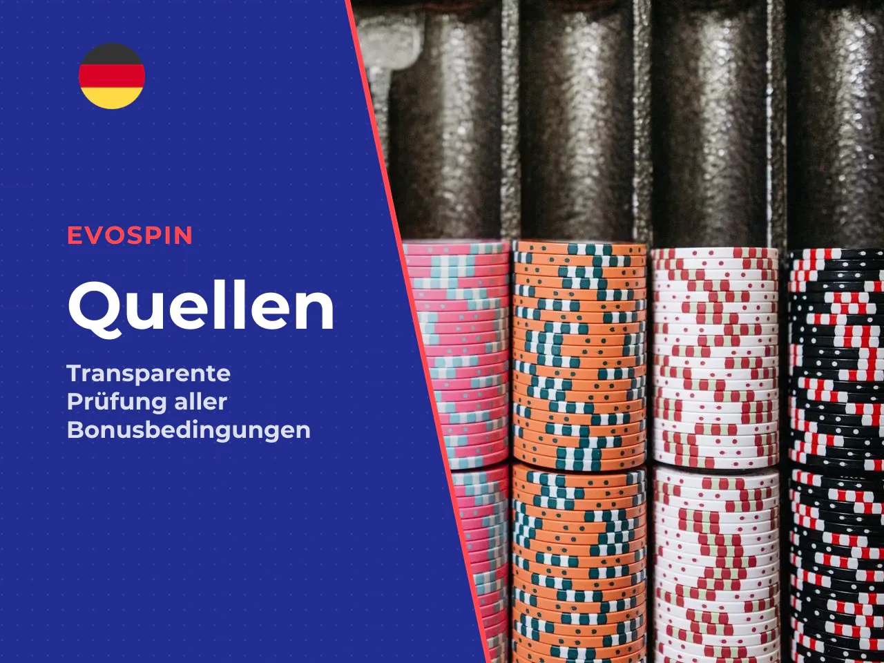 Quellen Auswahl Evospin Bonus Terms and