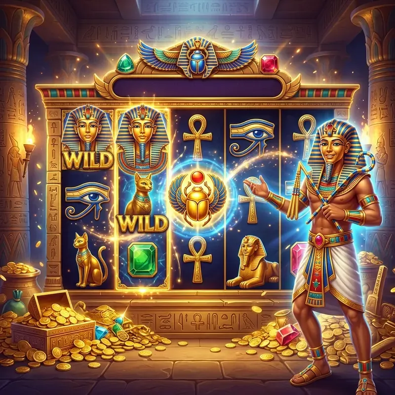 Lucky Pharaoh Wild spielen Slot, Demo