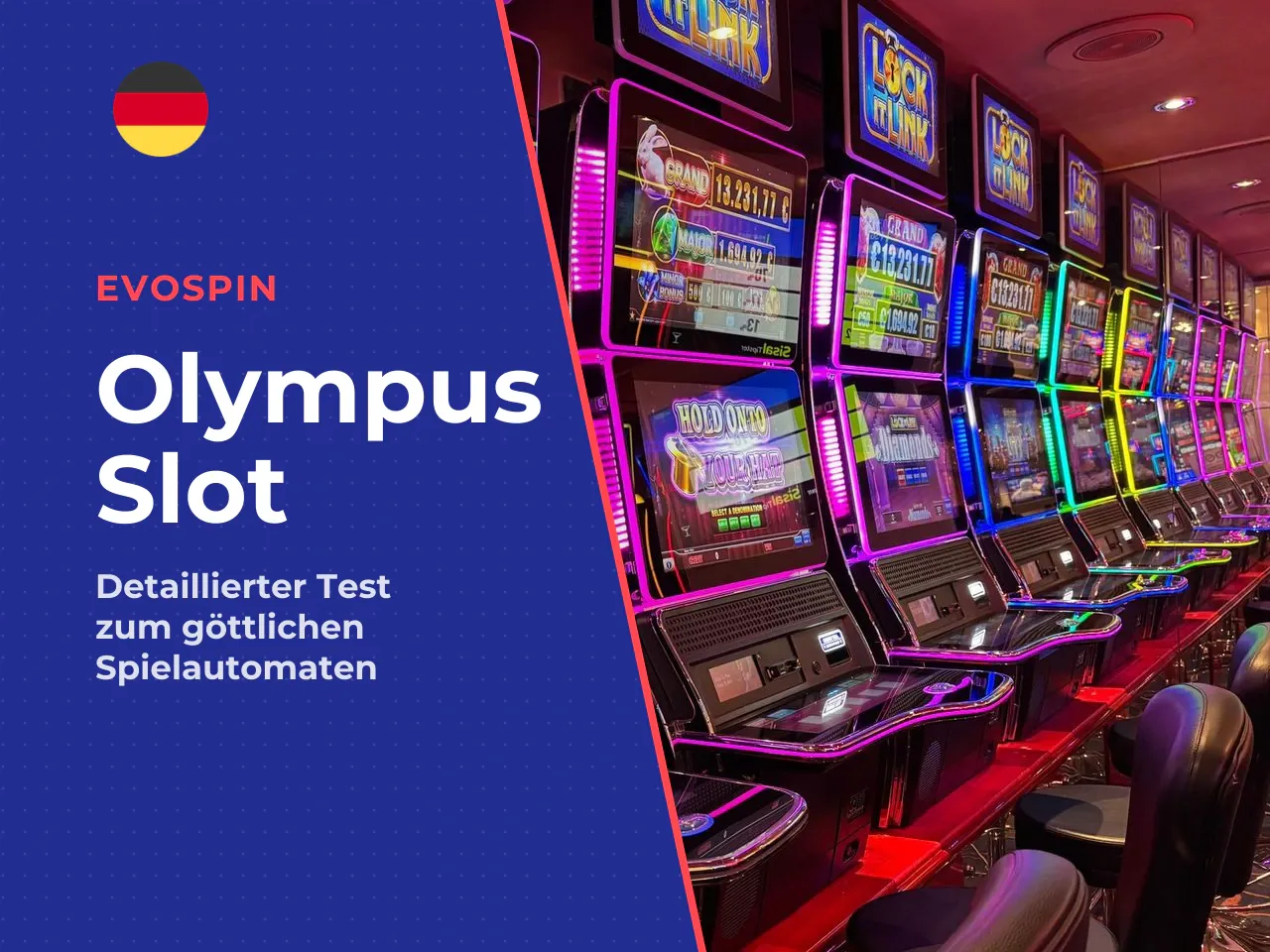 Thematik von Olympus, Zeus und visueller