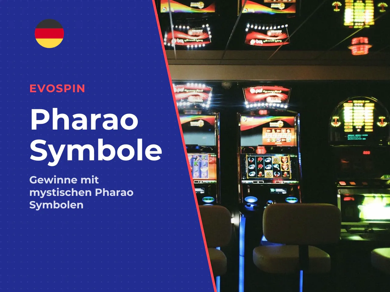 Wild- und Mystery-Symbole des Pharao. Der
