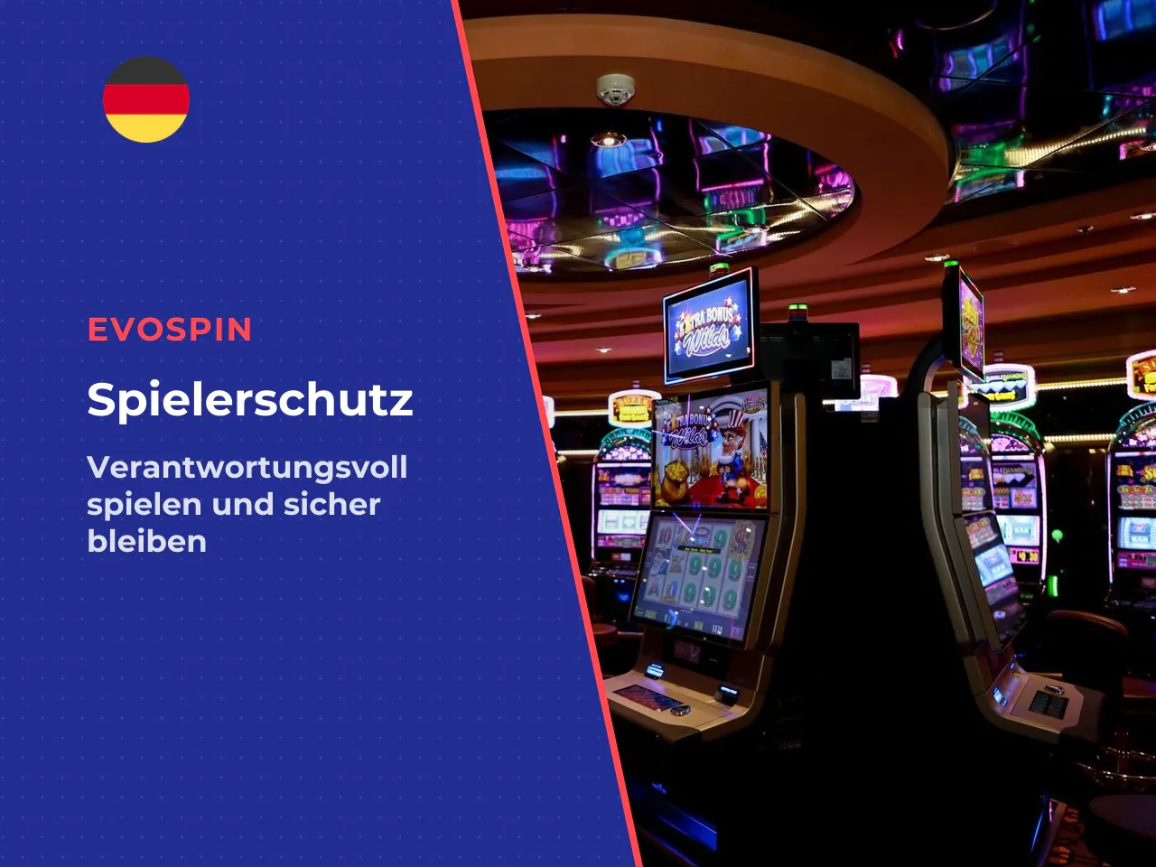 Verantwortungsvolles Spielen und Hilfsangebote. Glücksspiel kann