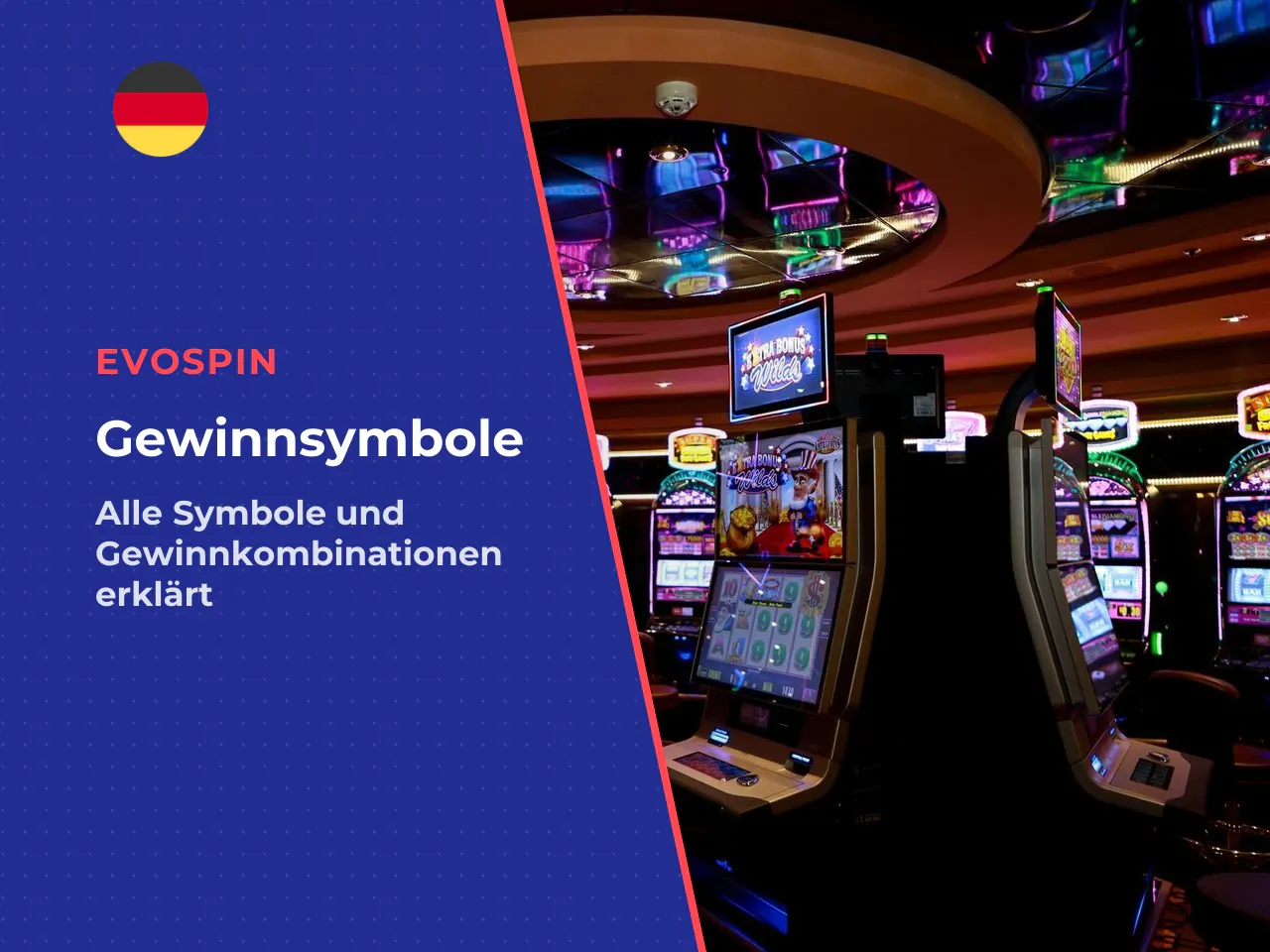 8 Symbole und Gewinntabelle bei Book