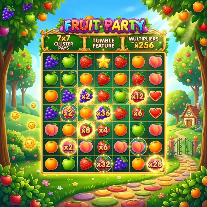 Fruit Party Pragmatic Play Vollständige Slot-Analyse