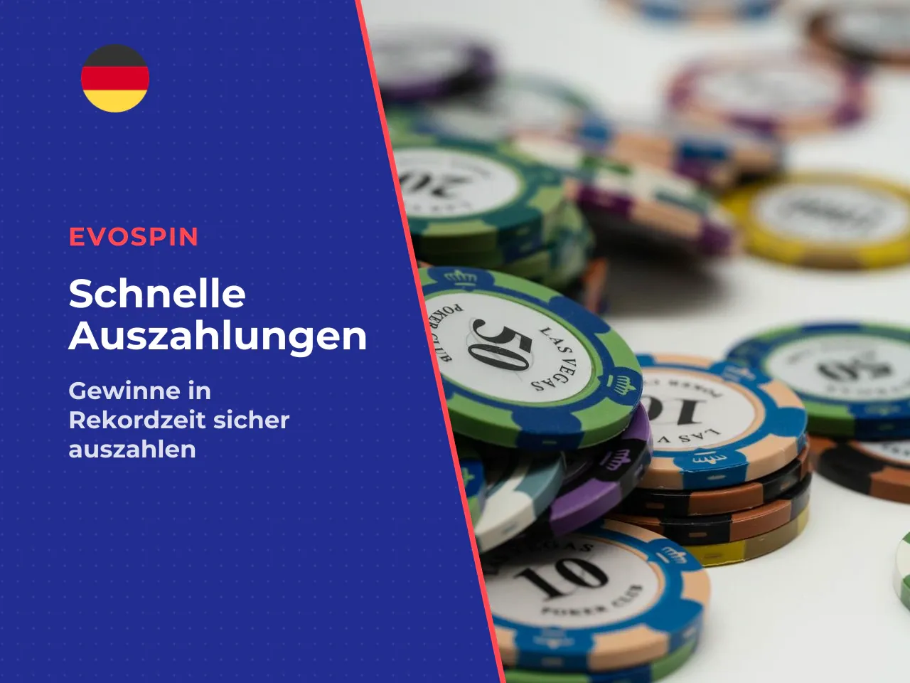 Auszahlungsgeschwindigkeit Nach erfolgreicher KYC-Verifizierung werden Auszahlun