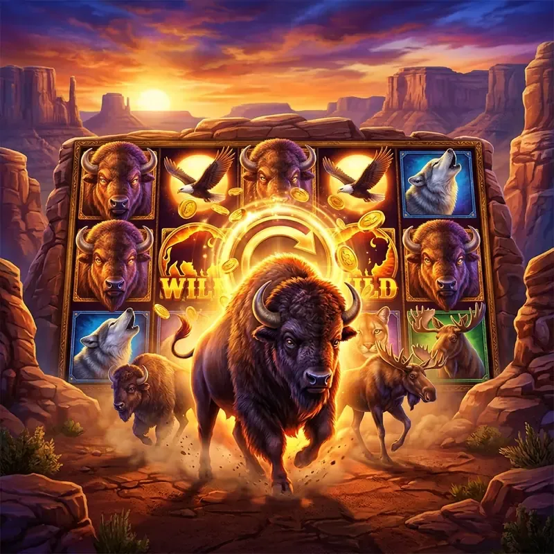 Buffalo King spielen Demo, Freispiele, RTP