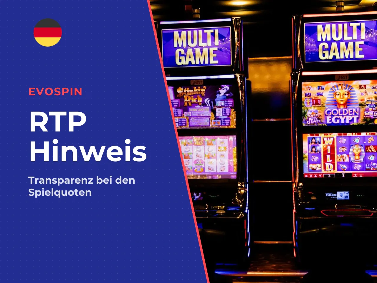 Ein wichtiger Hinweis zum RTP Es