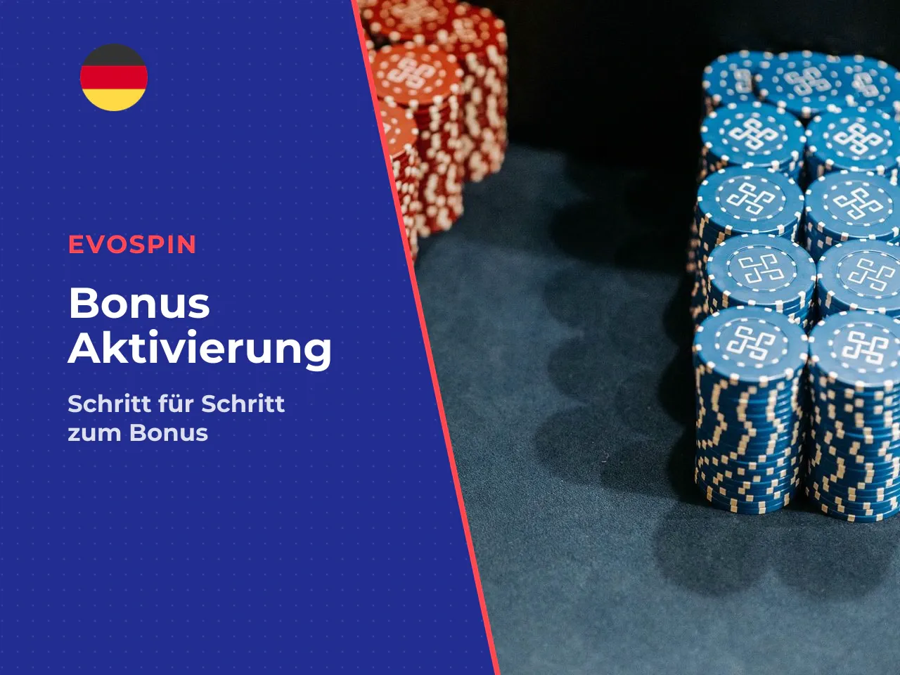 EvoSpin Casino Bonus Schritt für Schritt