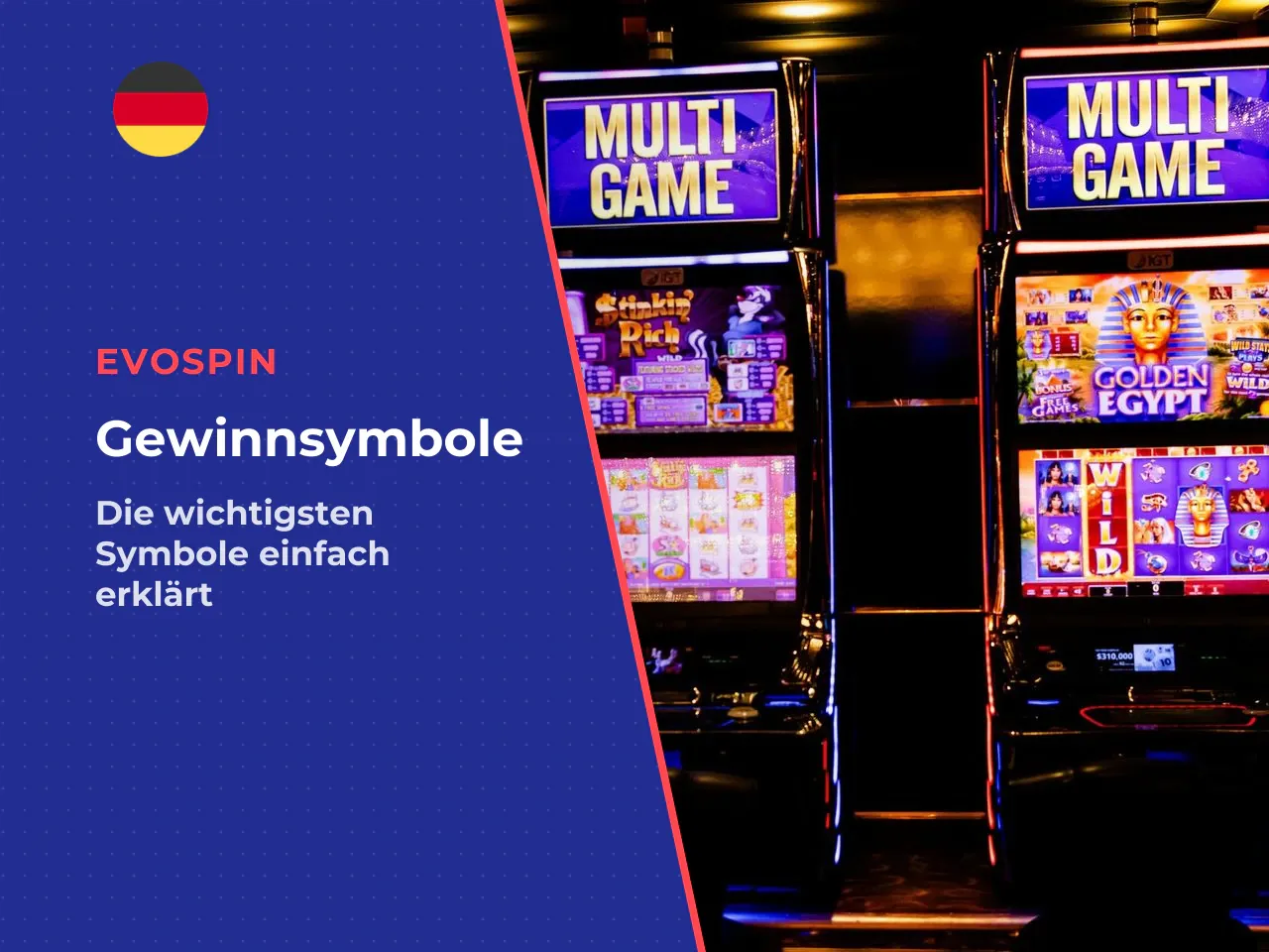 10 Wichtige Gewinnsymbole im Ägypten-Slot. Unter