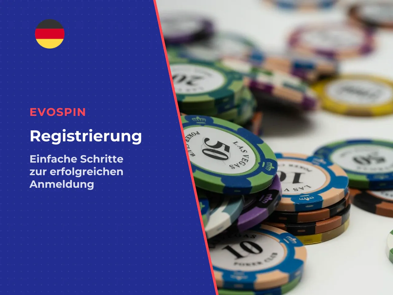 Registrierung und Auswahl des passenden Angebots