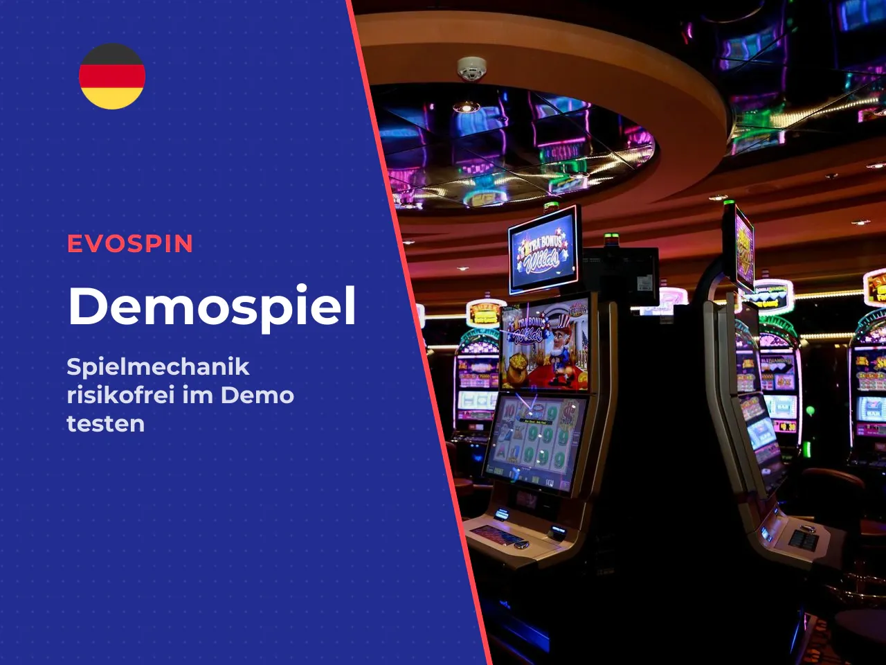 Die Gegenüberstellung zeigt Das kostenlose Demospiel