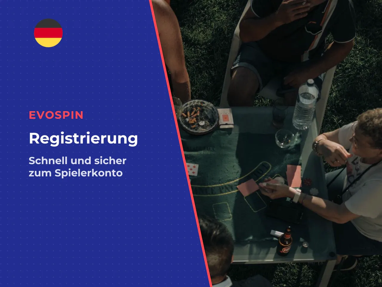 Konto erstellen und Angaben im Registrierungsformular