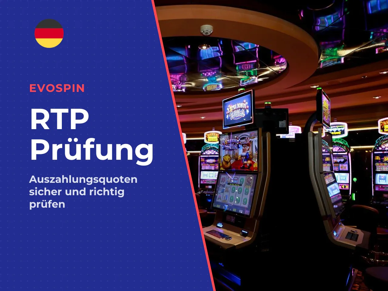 RTP-Version des Casinos prüfen. Dies ist