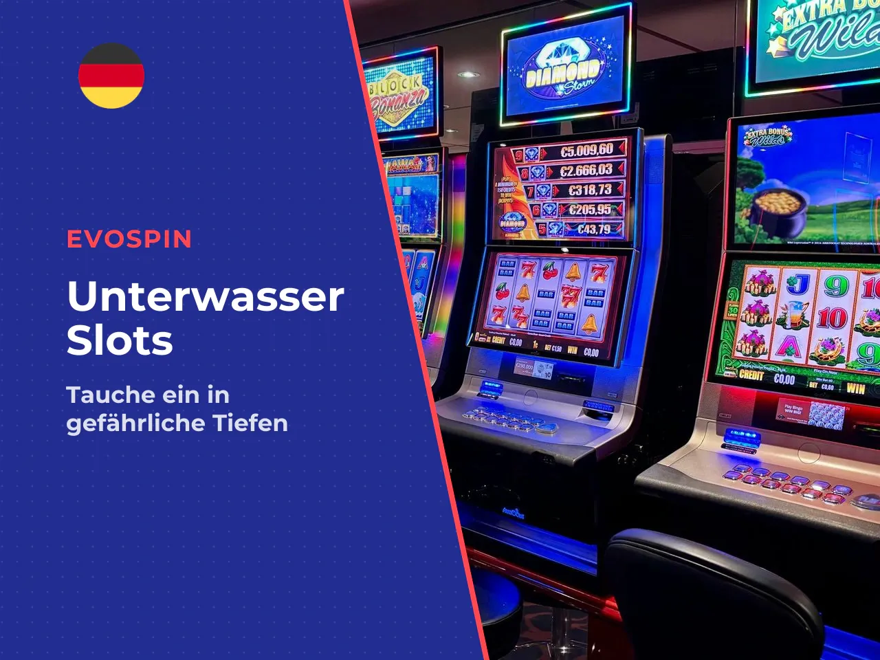 Unterwasserwelt und Spielkonzept. Das Spielkonzept versetzt