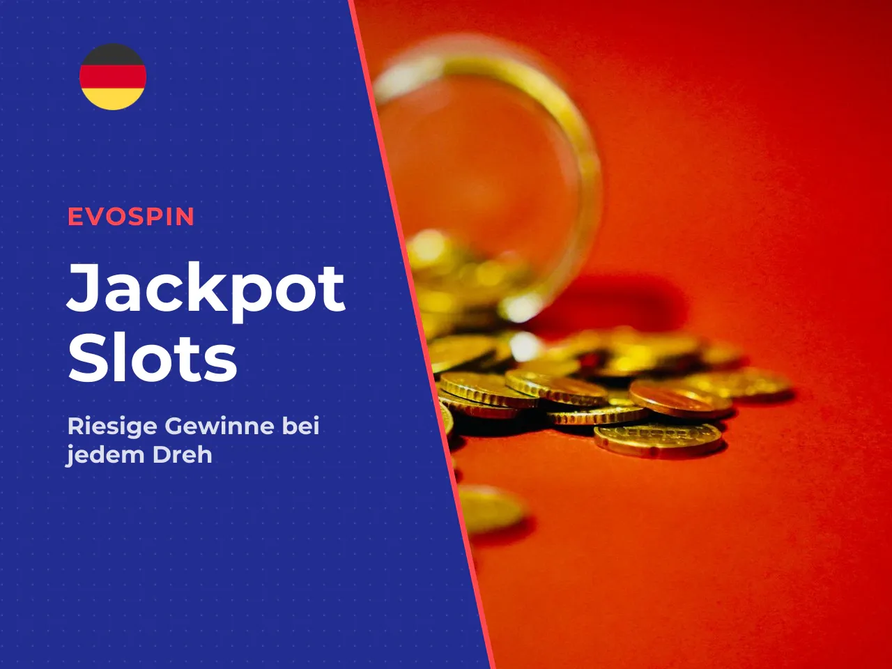 Evospin Jackpots und Jackpot Slots. Nach